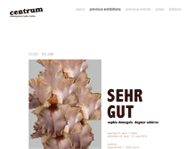 Tablet Screenshot of centrumberlin.com